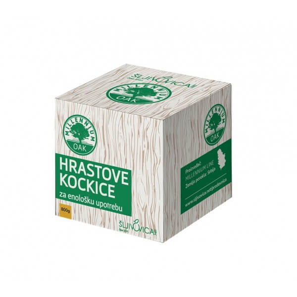 Hrastove kockice 800g